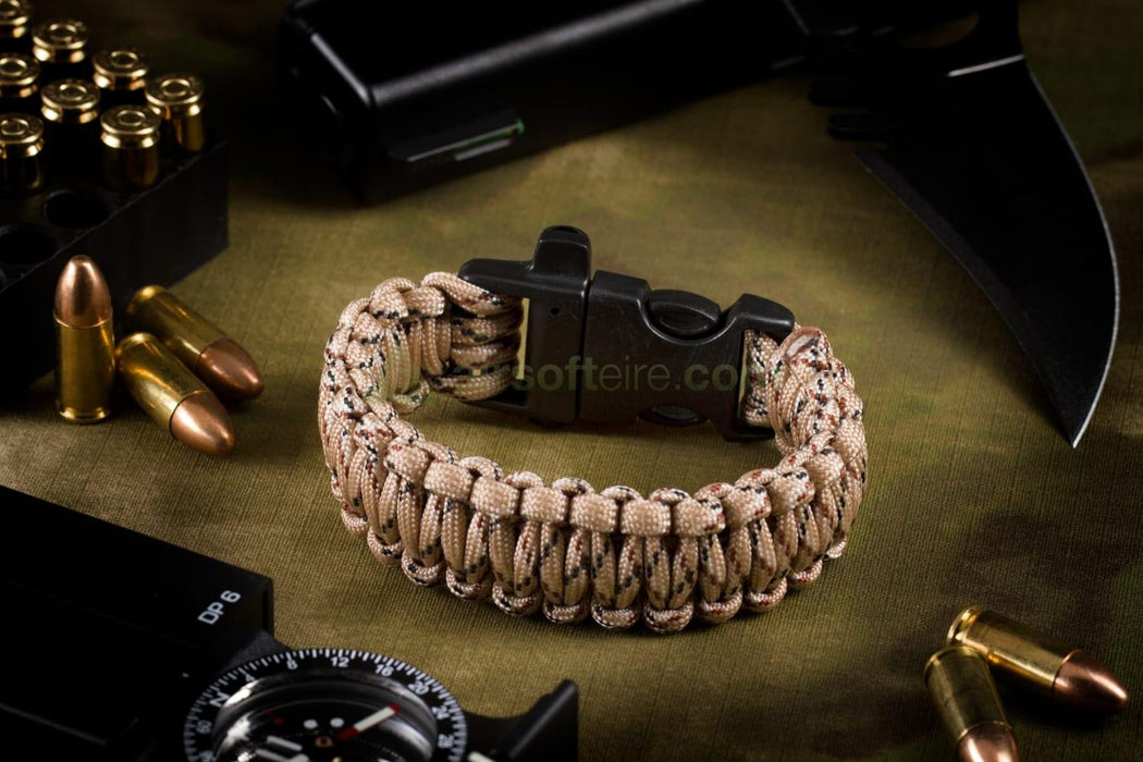 Invader Gear Survival Bracelet - Desert