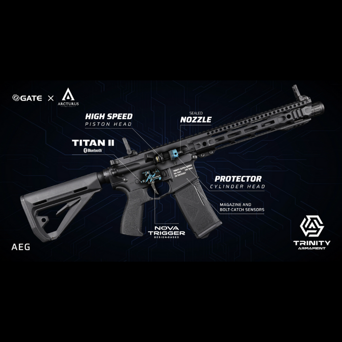 Gate x Arcturus Trinity GA-TA02 15.3" w/ Titan II Bluetooth