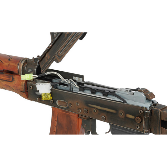 APS AK-74U Full Metal/Real Wood - Battle Worn
