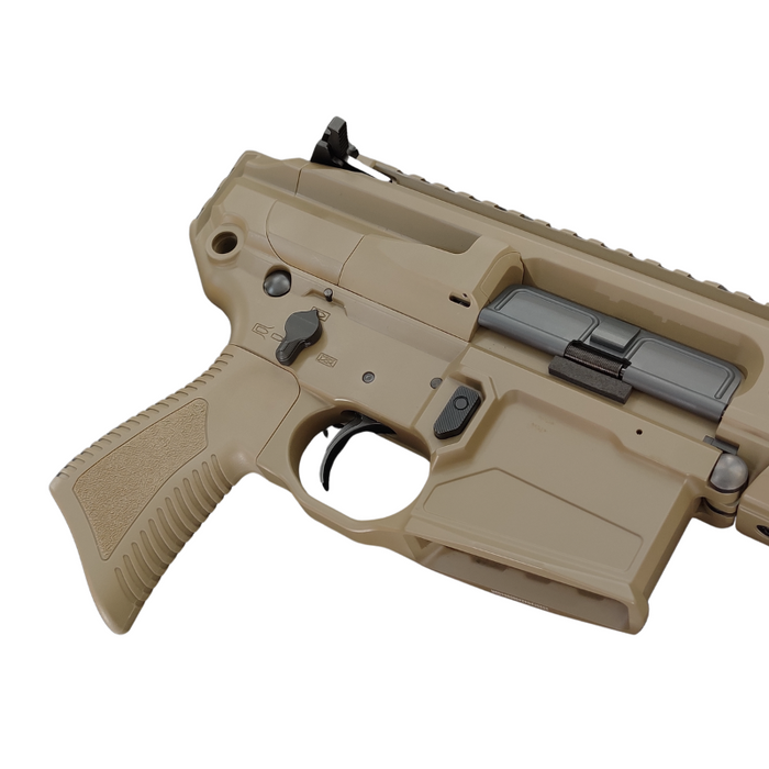Salvo Precision MCX Rattler 300 GBBR & Case - Tan