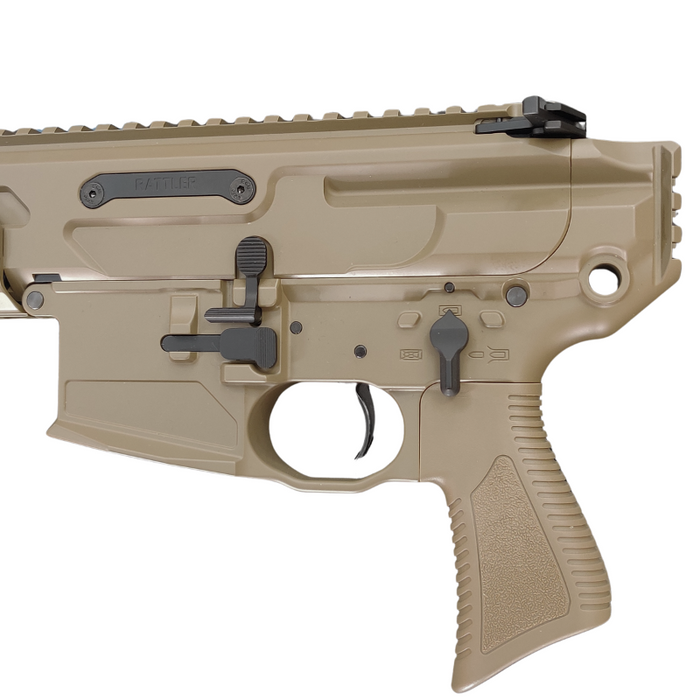 Salvo Precision MCX Rattler 300 GBBR & Case - Tan
