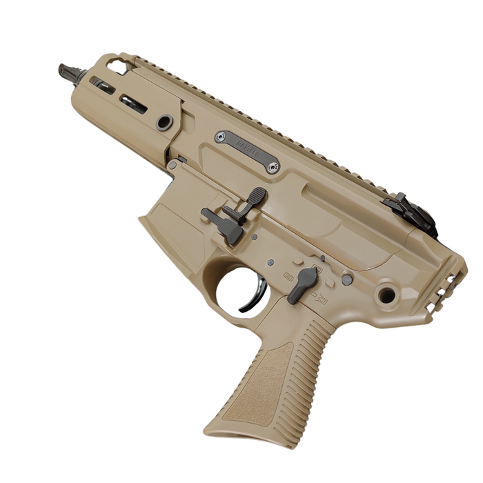 Salvo Precision MCX Rattler 300 GBBR & Case - Tan
