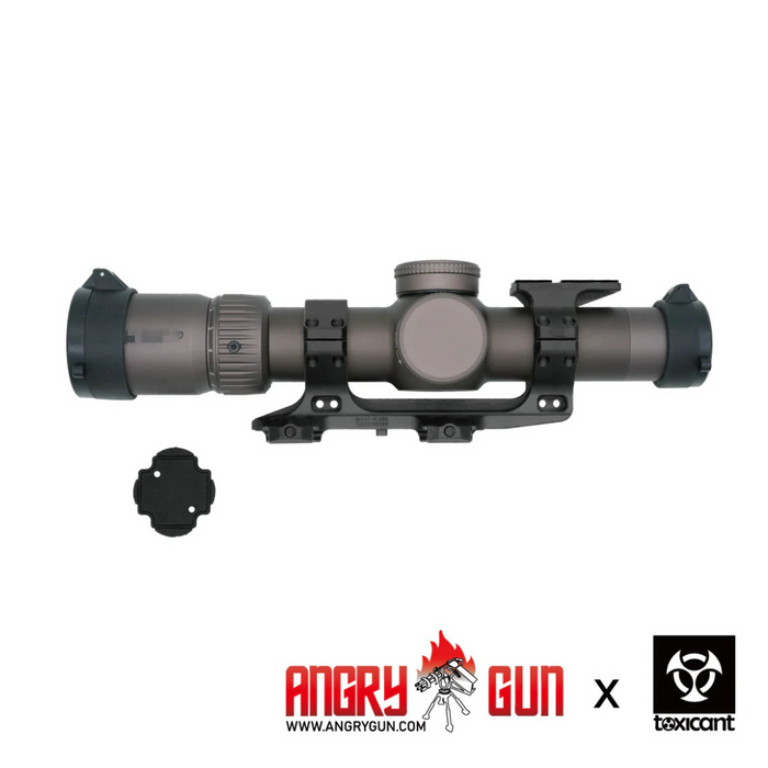 Angry Gun x Toxicant RZ HD3 1-10 x 24 FFP Scope - Black