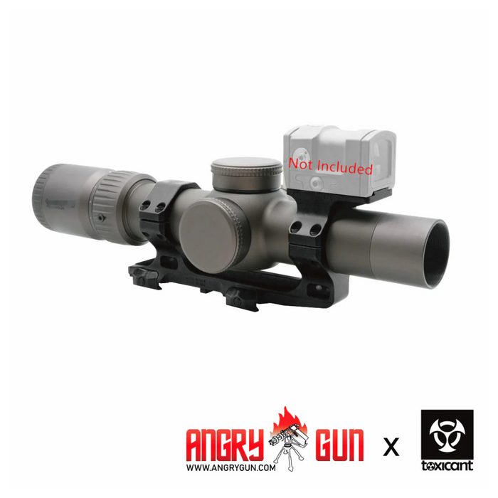 Angry Gun x Toxicant RZ HD3 1-10 x 24 FFP Scope - Black