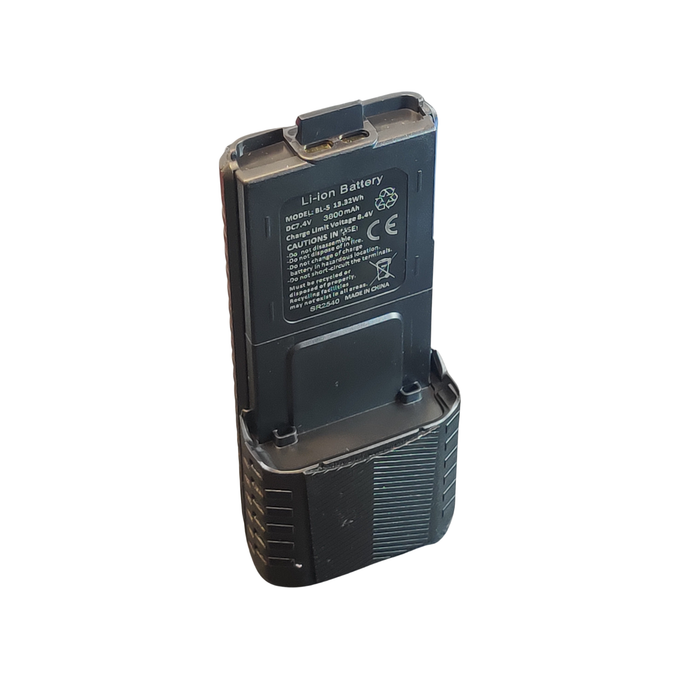 Baofeng BL-5L Extended USB-C Battery Pack For UV-5R - 3800mah