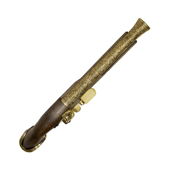 HFC Pirate Flintlock Gas Pistol - Gold