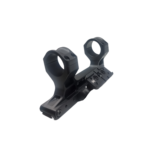 PTS Unity Tactical - FAST LPVO Scope Mount 30mm Set - Black