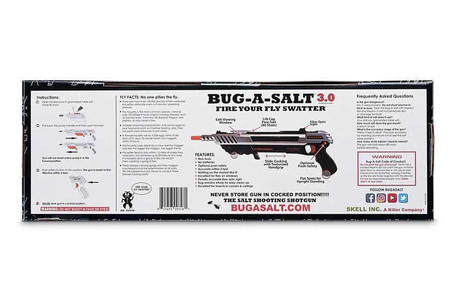 Bug-A-Salt 3.0 Advanced Combat Fiber Optic - Gun Metal Grey