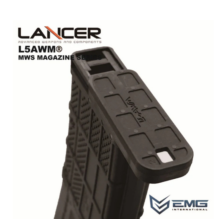 EMG Lancer Systems L5AWM 35rd Gas Magazine for MWS - Black