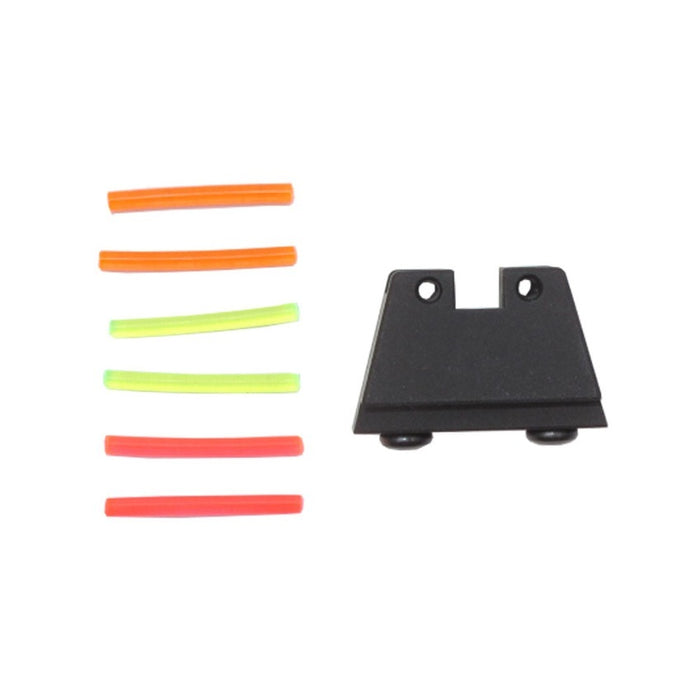 Wii Tech MOS GEN 5 (TM) CNC Fiber Optic High Rear Sight