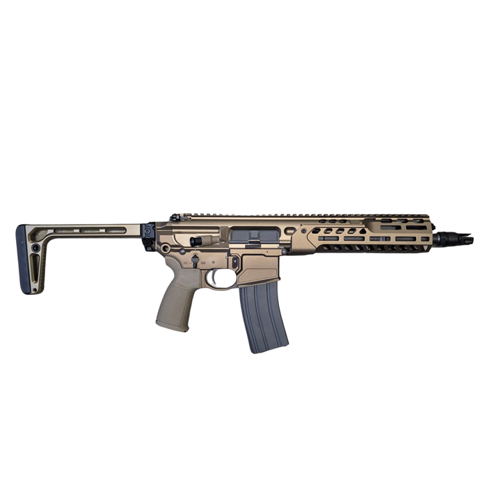 Salvo Precision MCX Spear 10.5 LTCSAW GBBR & Case V2 - Dark Earth