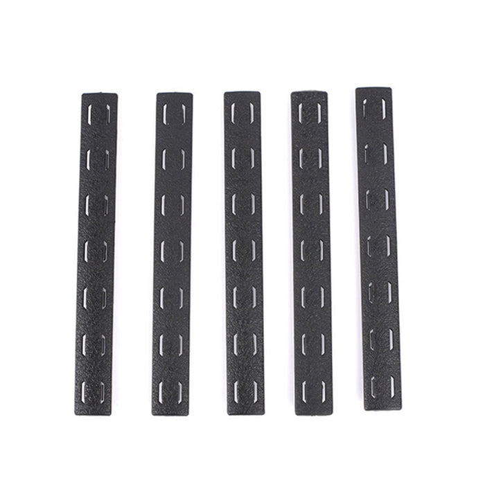 WADSN BCM­ Keymod Rail Panel Kit 5.5-inch 5 Pack - Black