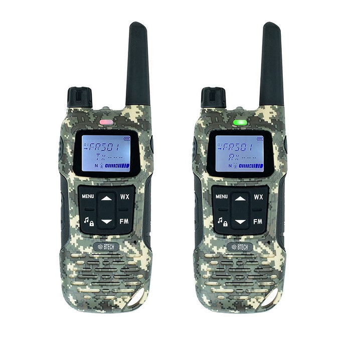 BTech FRS-A1 - 2 Pack Camo Walkie Talkies