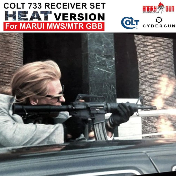 Angry Gun Colt M733 CNC Receiver Set - "HEAT" Version For MWS