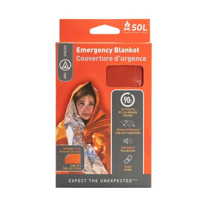 SOL Emergency Blanket - Orange