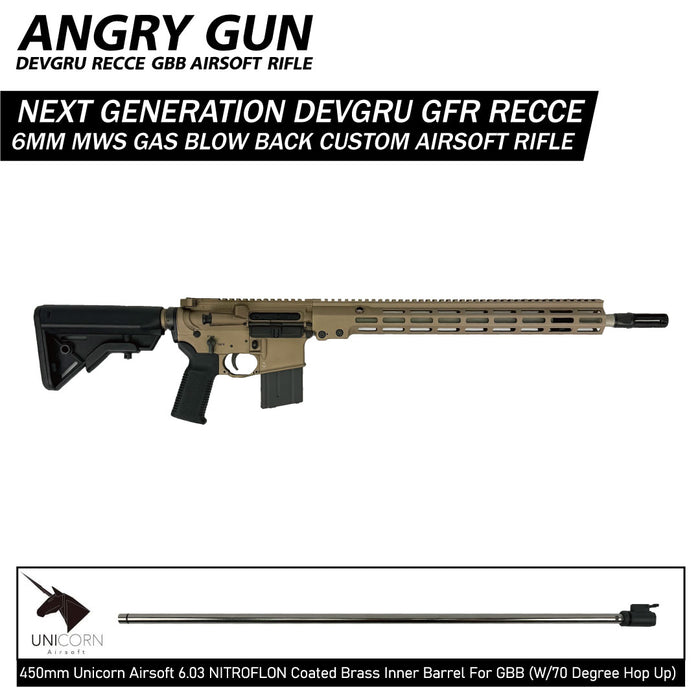 *SPECIAL ORDER* - Angry Gun DEVGRU RECCE GBBR - High Speed Version