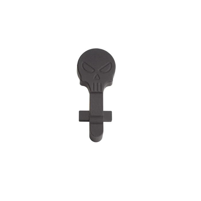Gate Skull Bolt Catch - Matt Black