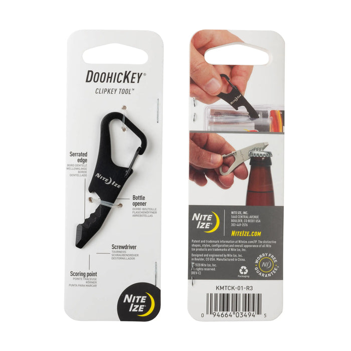Nite Ize DoohicKey - Clipkey Tool - Black