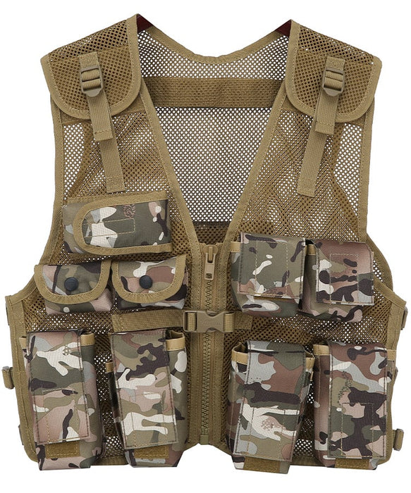 KombatUK BTP Multicam Tactical Vest - 10-16 Years