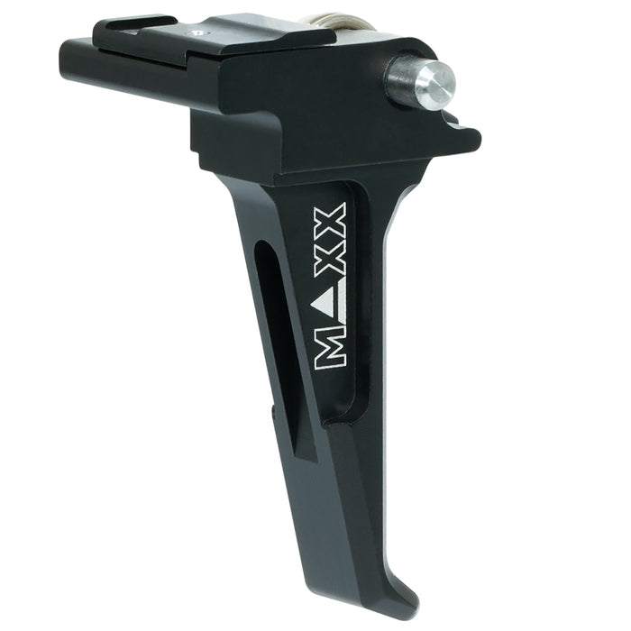 Maxx CNC Aluminum Advanced Speed Trigger (Style E) Black - ASG EVO 3