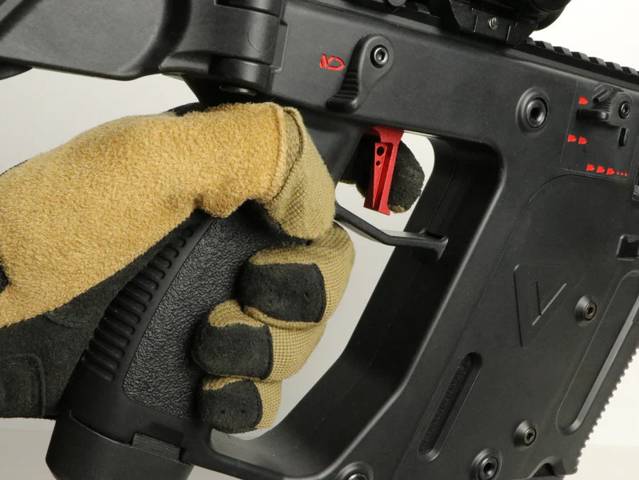 Airtech Studios Speed Flat Trigger Blade - Krytac Kriss Vector - Red