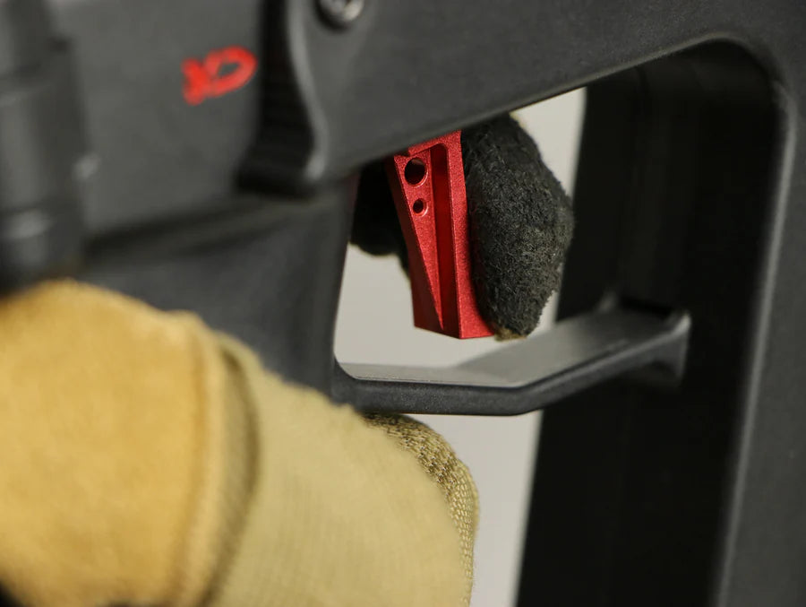 Airtech Studios Speed Flat Trigger Blade - Krytac Kriss Vector - Red