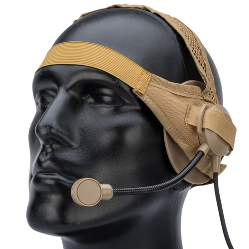 Tan Single Ear headset