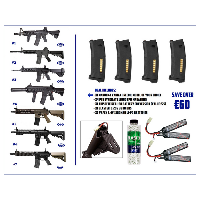 Tokyo Marui Recoil Shock Bundle