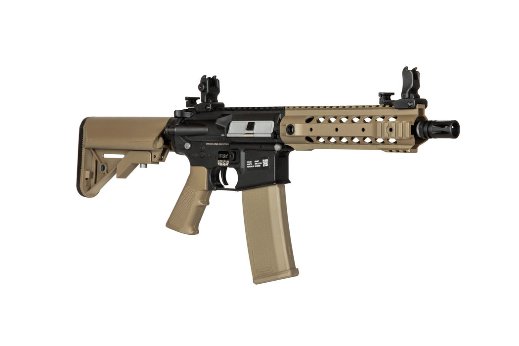 Specna Arms SA-F01 with Gate X-ASR - Two-Tone (Black/Tan)