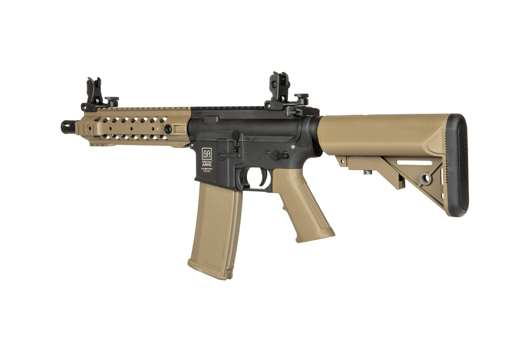 Specna Arms SA-F01 with Gate X-ASR - Two-Tone (Black/Tan)