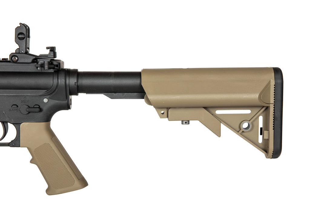 Specna Arms SA-F01 with Gate X-ASR - Two-Tone (Black/Tan)