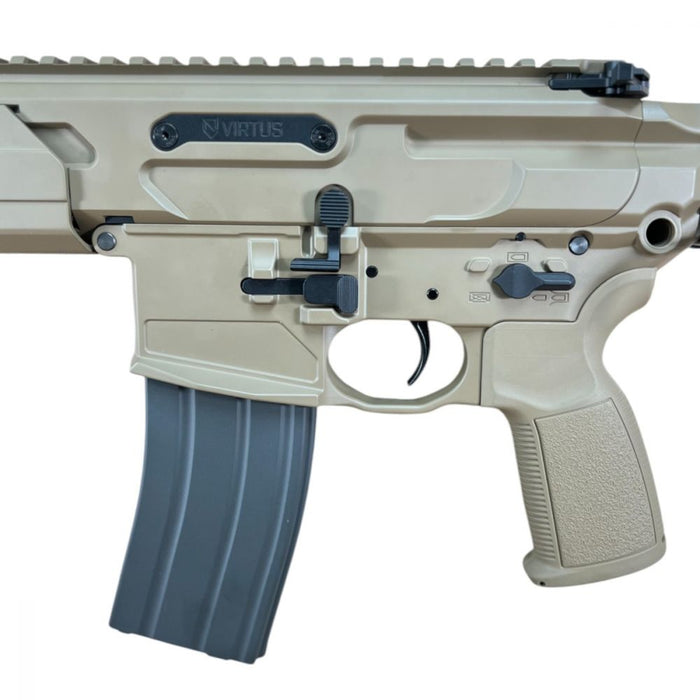 Salvo Precision MCX Virtus 22.5 GBBR & Case - Tan