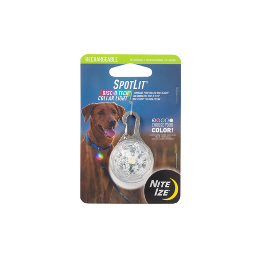 Nite Ize SpotLit Rechargeable Collar Light - Jewel