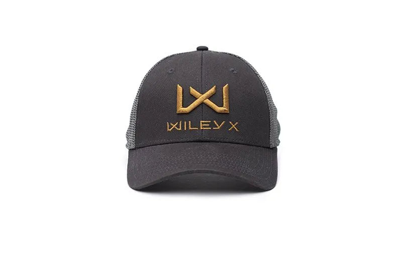 Wiley X Trucker Cap - Dark Grey / Tan