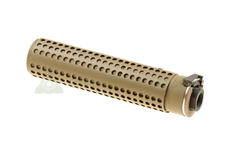 Pirate Arms KAC QD CCW 168mm Silencer & Flash Hider - Tan