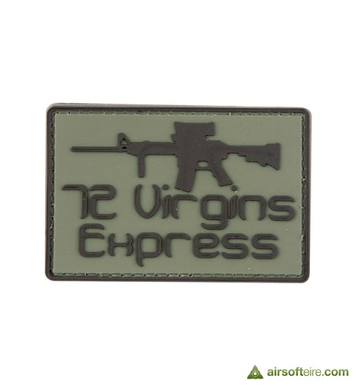 AirsoftEire.com "72 Virgins Express" Velcro Patch