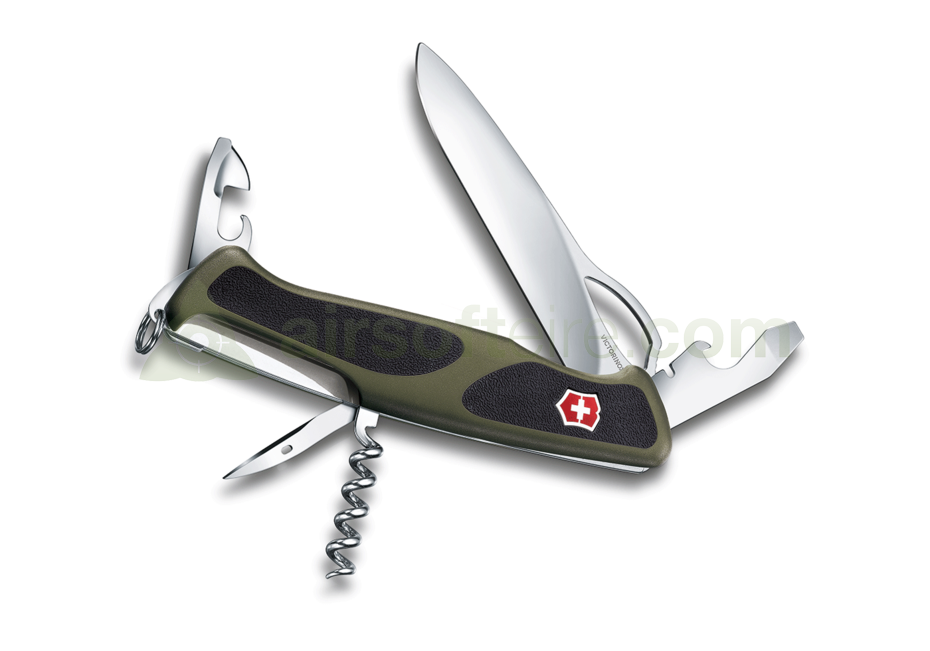 Victorinox Ranger Grip 61 Knife - Olive Drab/Black