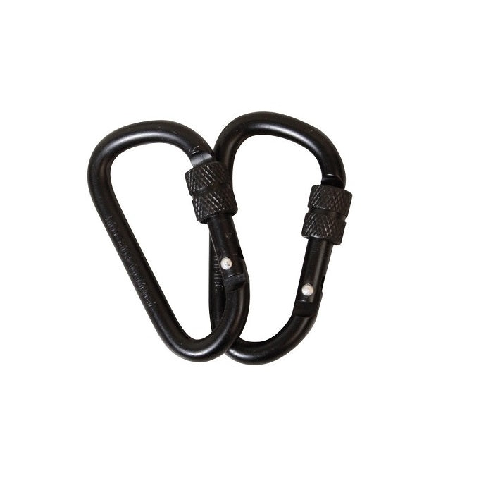 KombatUK Locking Carabiner Pair - 8mm