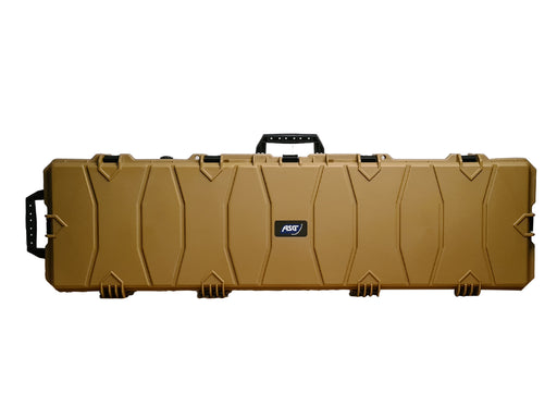 ASG Tactical Hard Rifle Case With Wheels - Tan - 136x40x14cm