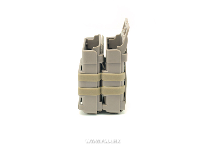 FMA Double FastMag M4/M16 Pouch - Dark Earth