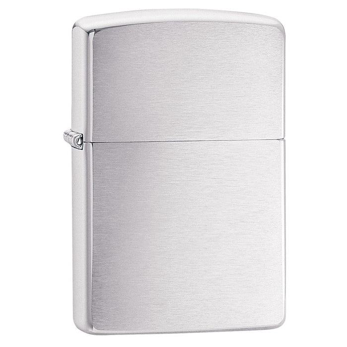 Zippo Brushed Chrome Lighter - 60000804