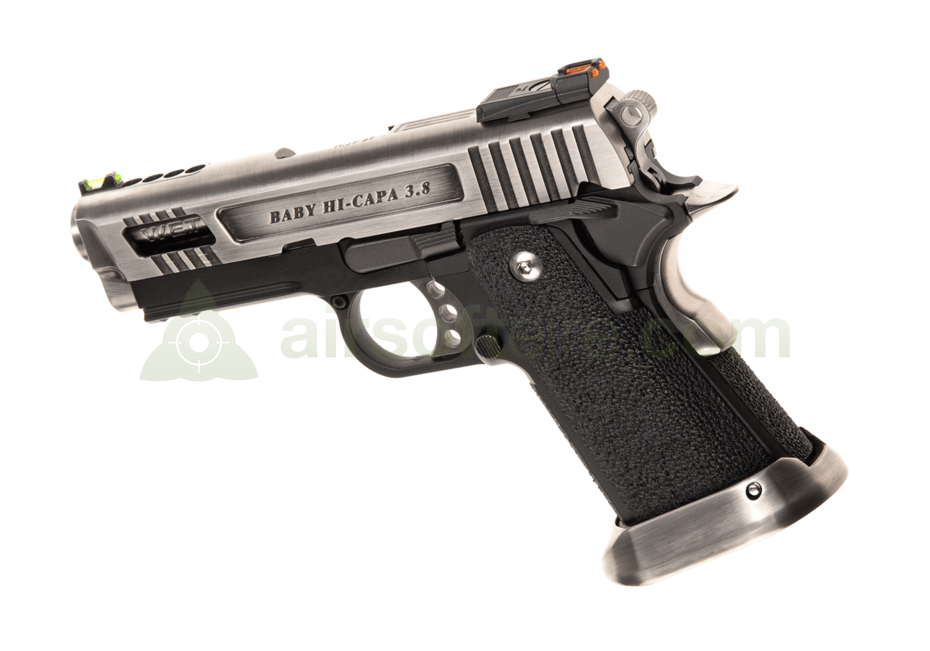 WE Hi Capa 3.8 Velociraptor - Silver