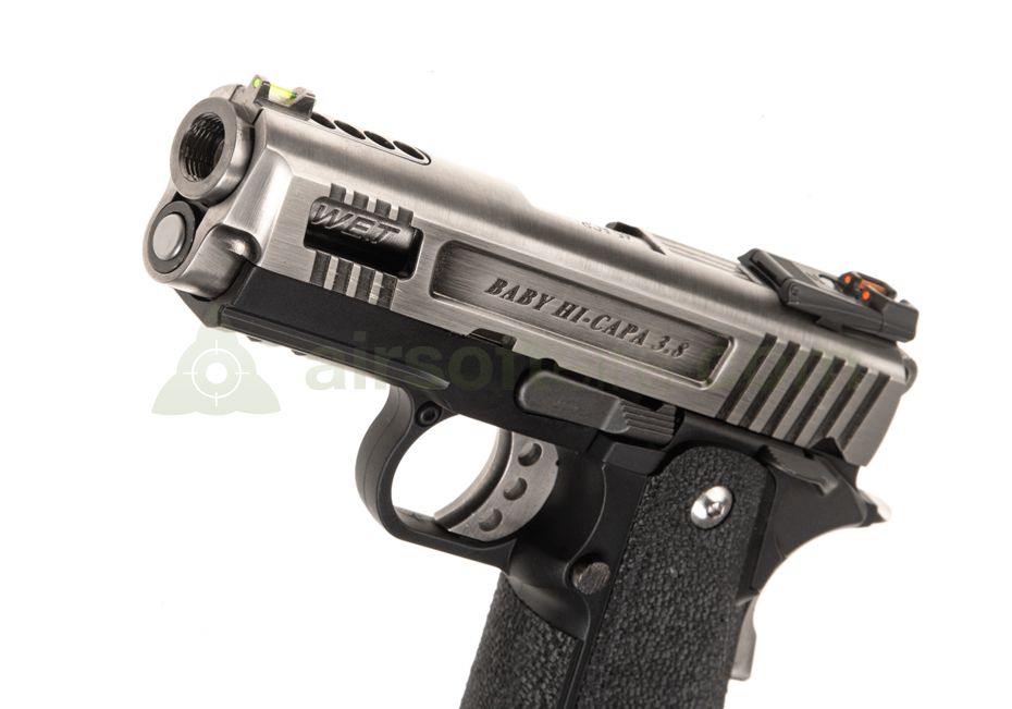 WE Hi Capa 3.8 Velociraptor  - Silver