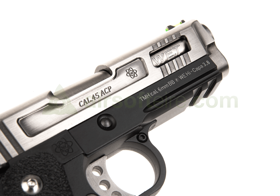 WE Hi Capa 3.8 Velociraptor  - Silver