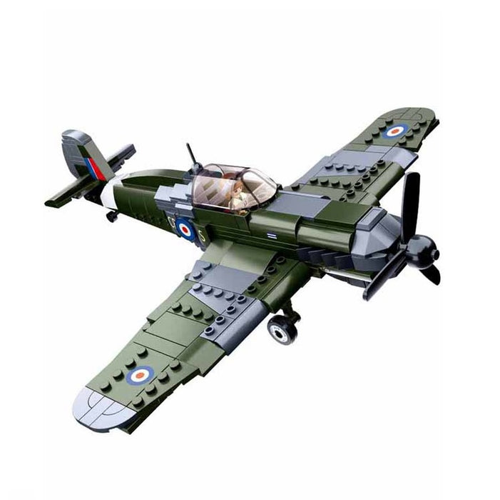 Sluban B0712 - WWII British Army Fighter