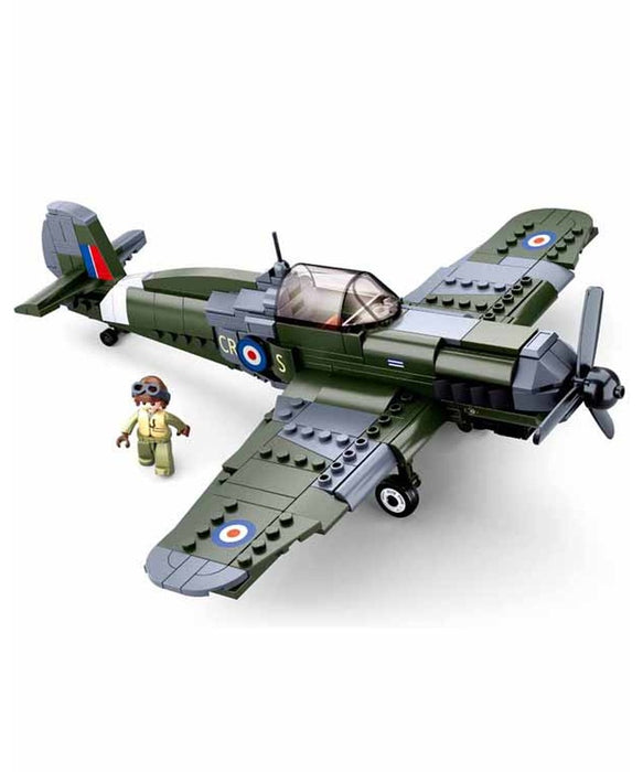 Sluban B0712 - WWII British Army Fighter