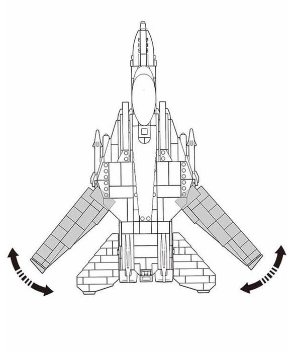 Sluban B0755 - Modern Fighter Jet