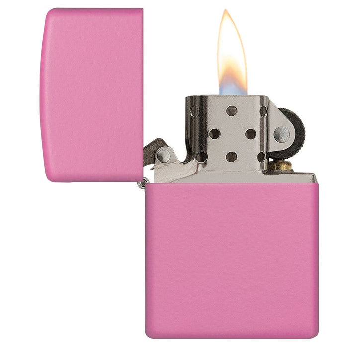 Zippo Regular Pink Matte Lighter - 60001185