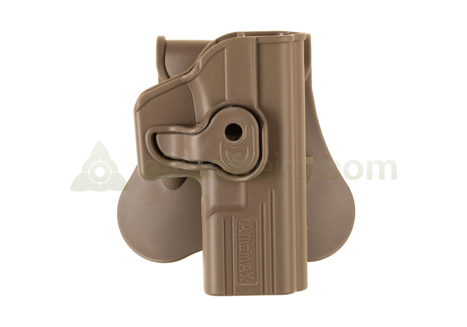 Amomax Q.R. Polymer Holster for Glock FDE