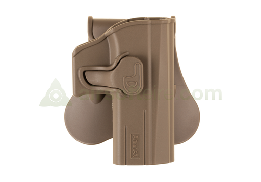 Amomax Q.R. Polymer Holster - CZ P-07/P-09 FDE